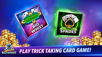 Spades Bid Whist: Card Games poster