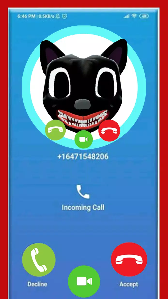 Video Call Horror Cartoon Cat Live APK pour Android Télécharger