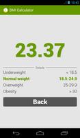 BMI Calculator - Ideal Weight screenshot 1