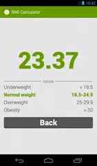 Descargar APK de BMI Calculator - Peso Ideal