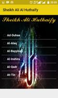 Sheikh Ali  Huthaify Juz Amma ảnh chụp màn hình 1