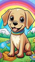 Puppy Dog Coloring स्क्रीनशॉट 3