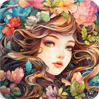 Princess Coloring for Girls icon
