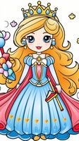 Princess Coloring for Girls 截图 1