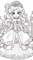 Princess Coloring for Girls 截图 2
