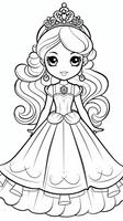 Princess Coloring for Girls 截图 3