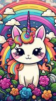 Cat Unicorn Coloring screenshot 3