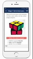 Rubik Cube Tutorial OFFLINE اسکرین شاٹ 2