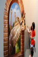 3D street art Ideas ポスター