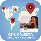 GPS Video Camera with Location icono