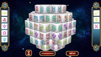 Horoscope Mahjong Affiche