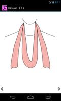 Hoe maak je een sjaal Tie screenshot 2