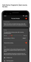 Pocket Mode capture d'écran 1