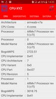CPU XYZ - Informacion del hard الملصق