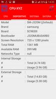 CPU XYZ - Informacion del hard screenshot 1