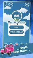 Poster Cars Memory Game