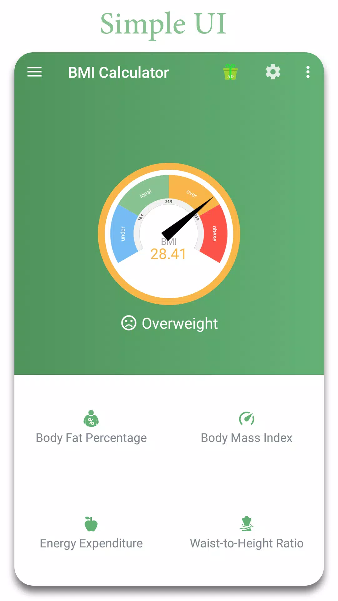 Descarga de APK de Calculadora de BMI para Android