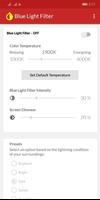 Blue Light Filter captura de pantalla 2
