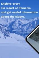 Ski slopes, ski resorts Romani poster