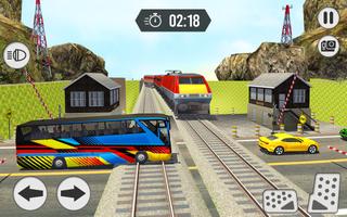 Offroad Coach Bus Driving 3D Plakat