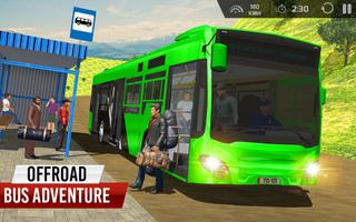 Offroad Coach Bus Driving 3D imagem de tela 1
