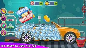 Kids Car Wash Game : Car Games capture d'écran 1