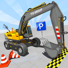 Real Excavator 3D Parking Game أيقونة
