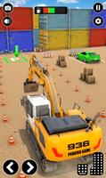 Real Excavator 3D Parking Game Cartaz