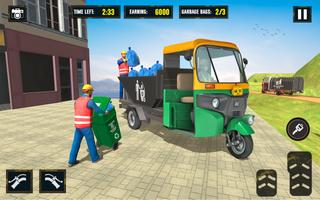 Müllwagen-Rikscha-Spiel Screenshot 2