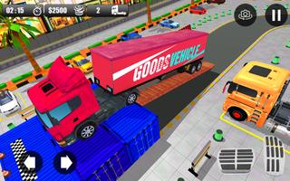 Dump Truck Parking Games 3D Affiche