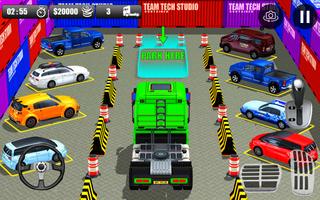 Dump Truck Parking Games 3D capture d'écran 3