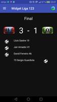 1 Schermata Widget Liga 123