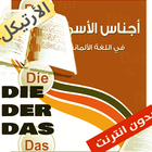 تطبيق أرتيكل der die dasالماني आइकन