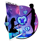 Love Couple Launcher Theme icône