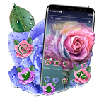 Rose Water Drop Theme Launcher アイコン