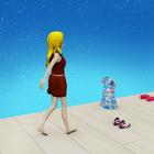 Doll Dressup Makeover Run 3D 圖標