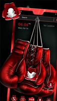 Boxing Gloves Theme Affiche