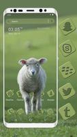 Cute Lamb Theme ポスター