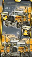 Graffiti Truck Theme پوسٹر