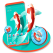 Koi Fish Launcher Theme