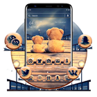 Lonely Teddy Theme Launcher icono