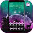 Moon Galaxy Nebula Theme