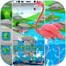 Swan River Drawing Theme APK