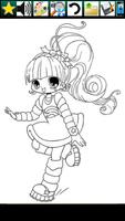 Coloring Book: Anime & Cuties الملصق