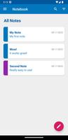 Notebook - Notes স্ক্রিনশট 1