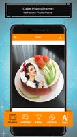 Cake Photo Frames for Pictures - PhotoEditor 스크린샷 1