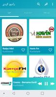 Kurdish radios online poster