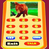 キッズゲーム：電話動物 スクリーンショット 1