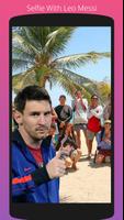Selfie avec Messi Affiche