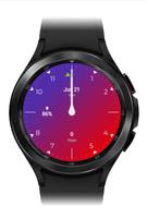 Purple Watch Face 2 स्क्रीनशॉट 2